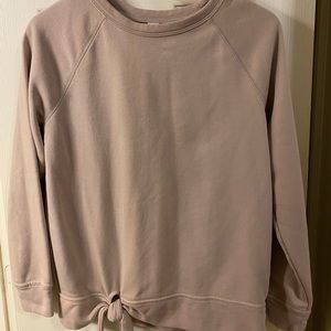 Crew neck sweatshirt